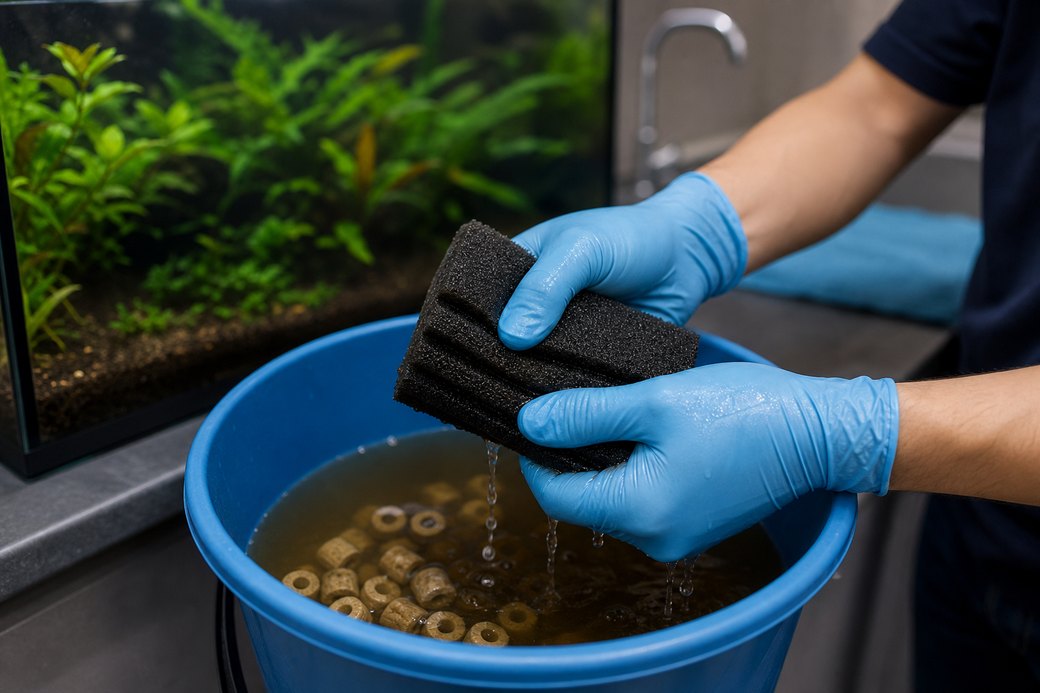 Cambi d'Acqua e una Semplice Routine di Manutenzione dell'Acquario