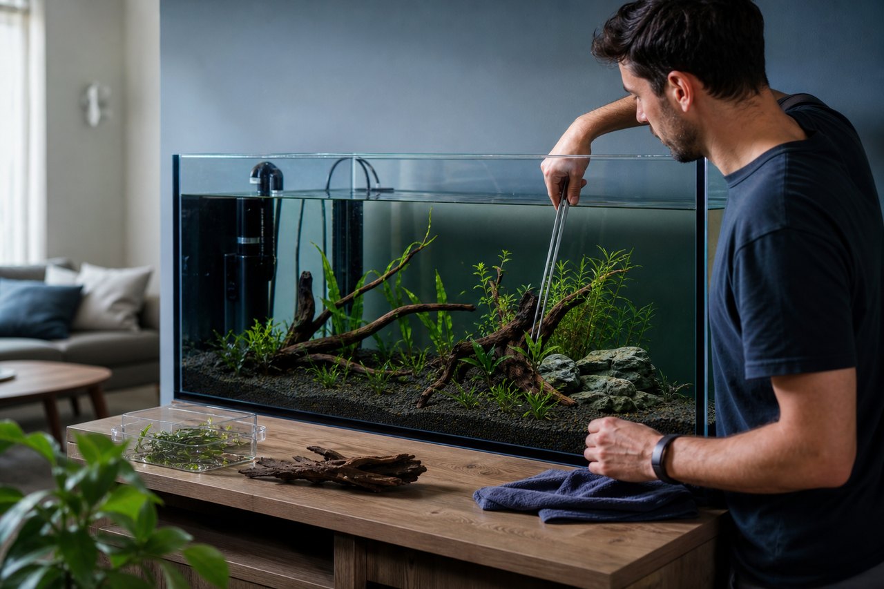 Cómo montar tu primer acuario (paso a paso)