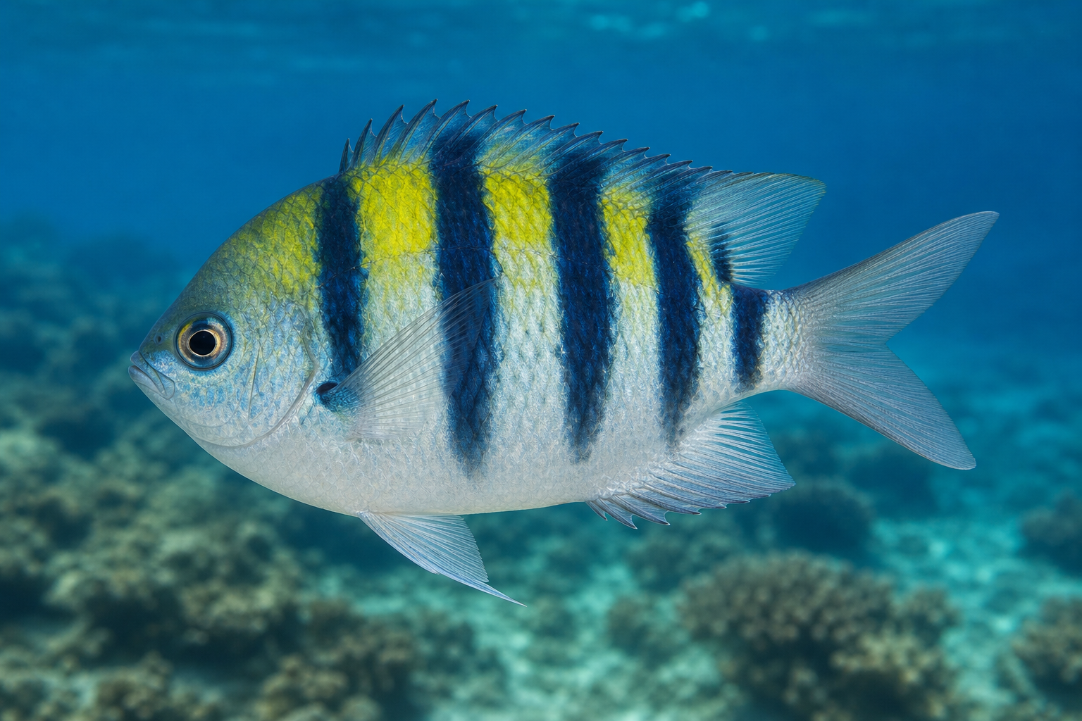 Sergent-major (Abudefduf vaigiensis)