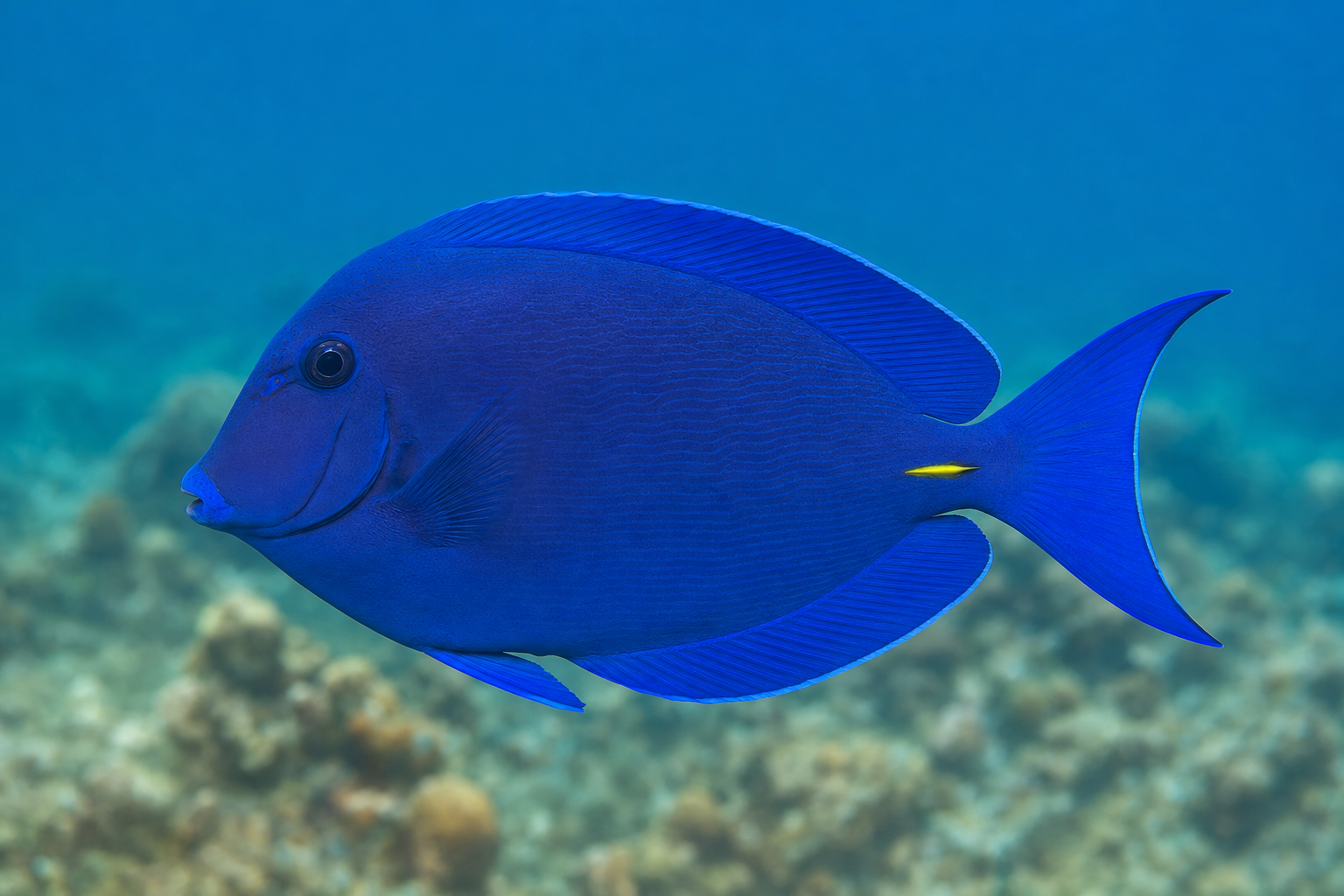 Atlantic blue tang