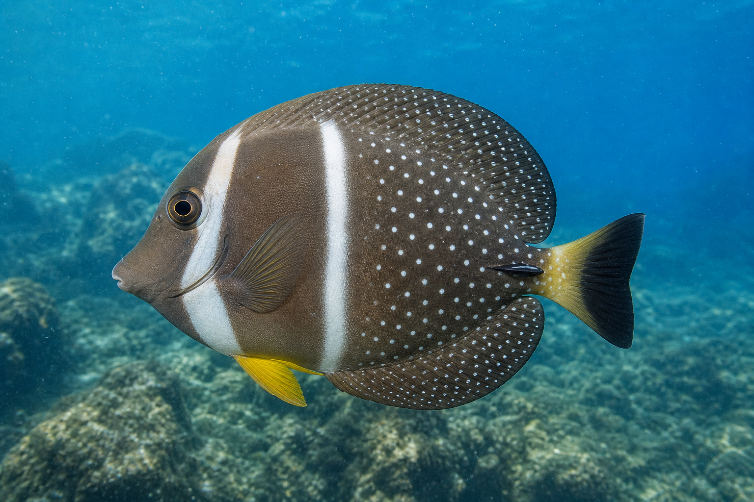 Whitespotted surgeonfish