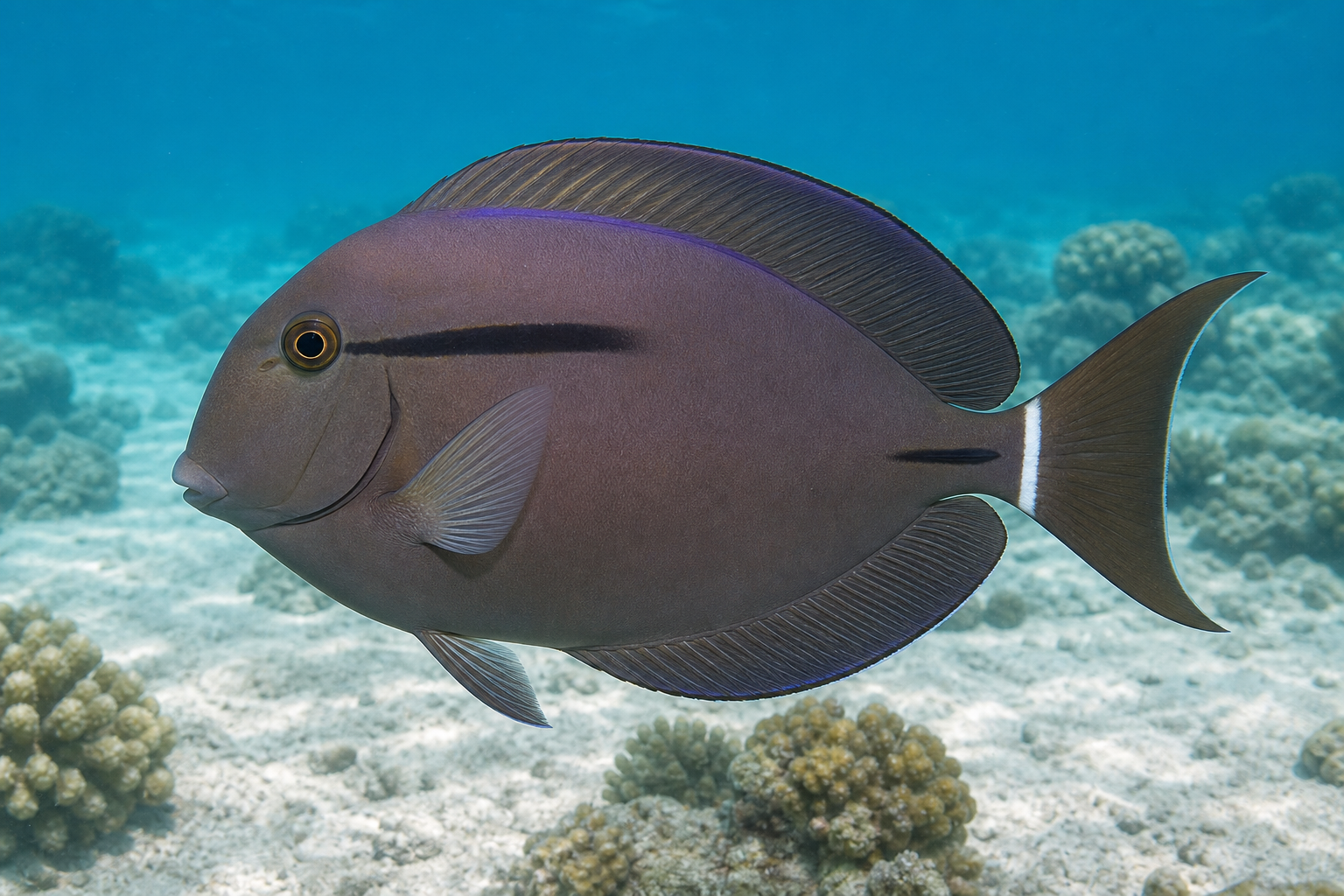 Schwarzstreifen-Doktorfisch (Acanthurus nigricauda)