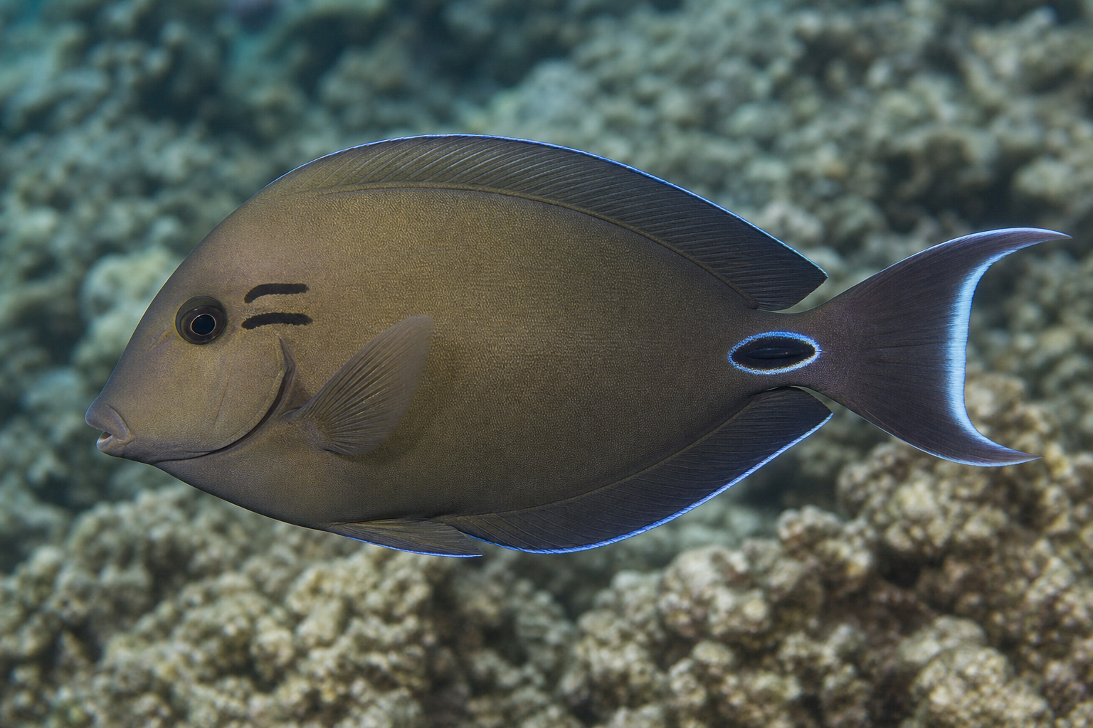 Leutnant-Doktorfisch (Acanthurus tennentii)
