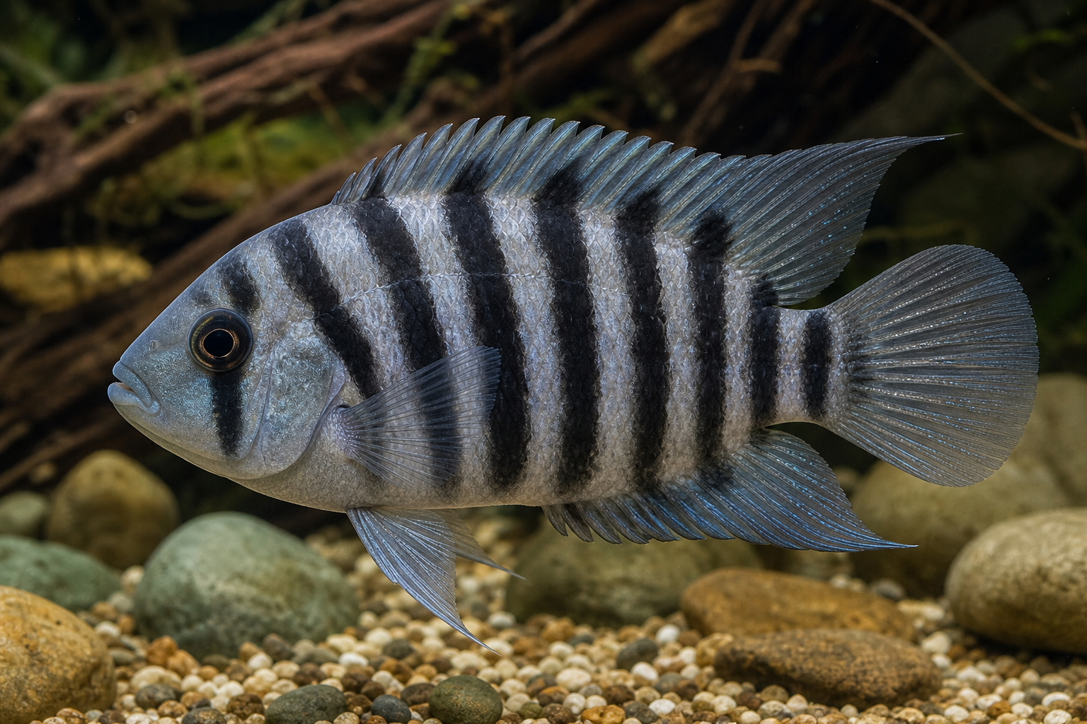 Convict cichlid