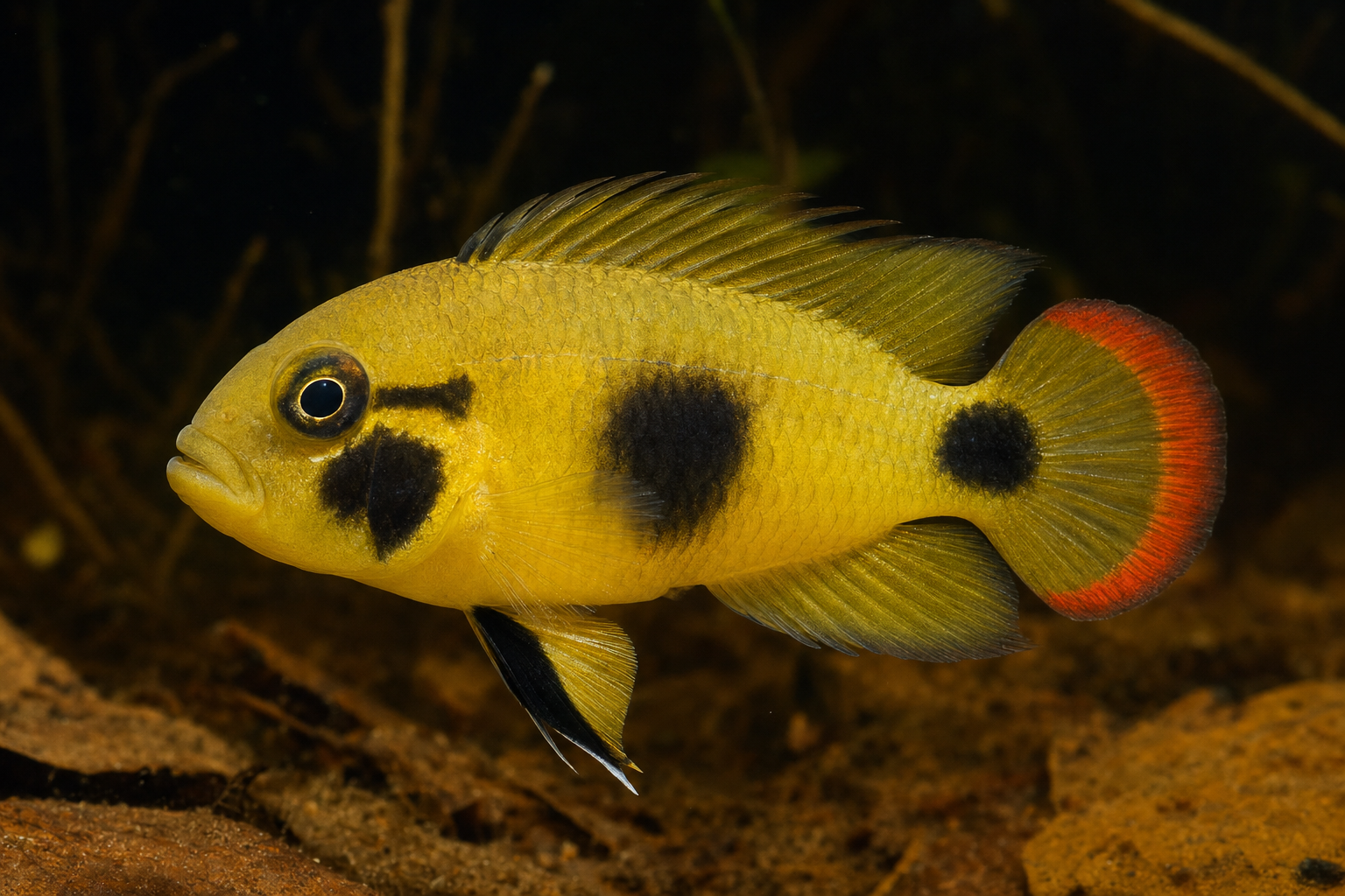Apistogramma panda (Apistogramma nijsseni)