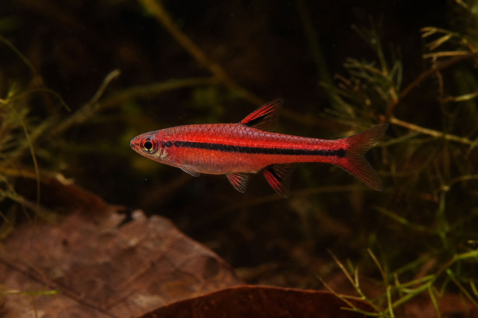 Moskitobärbling (Boraras brigittae)