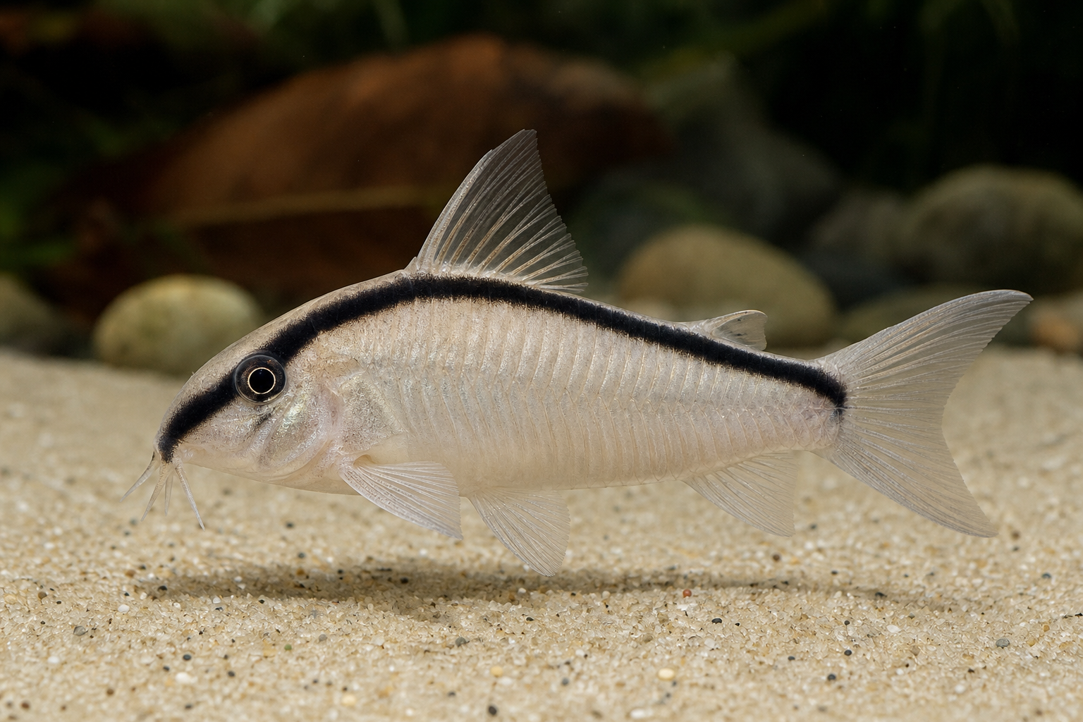 Corydora-zorrilho (Corydoras arcuatus)