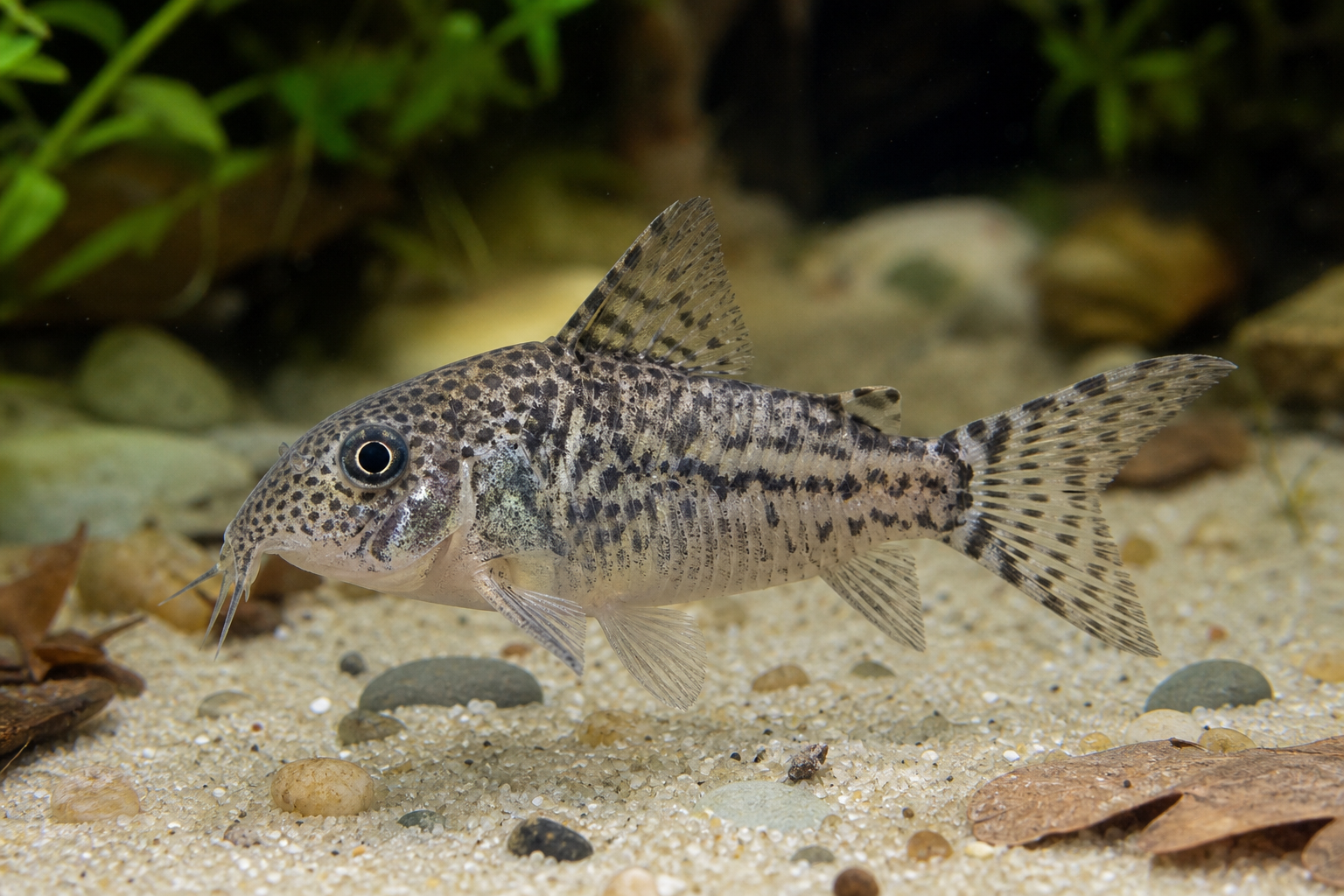 Kirysek pstry (Corydoras paleatus)