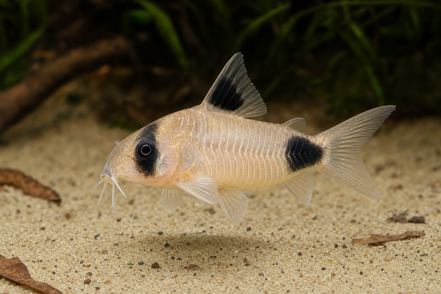 Kirysek panda (Corydoras panda)