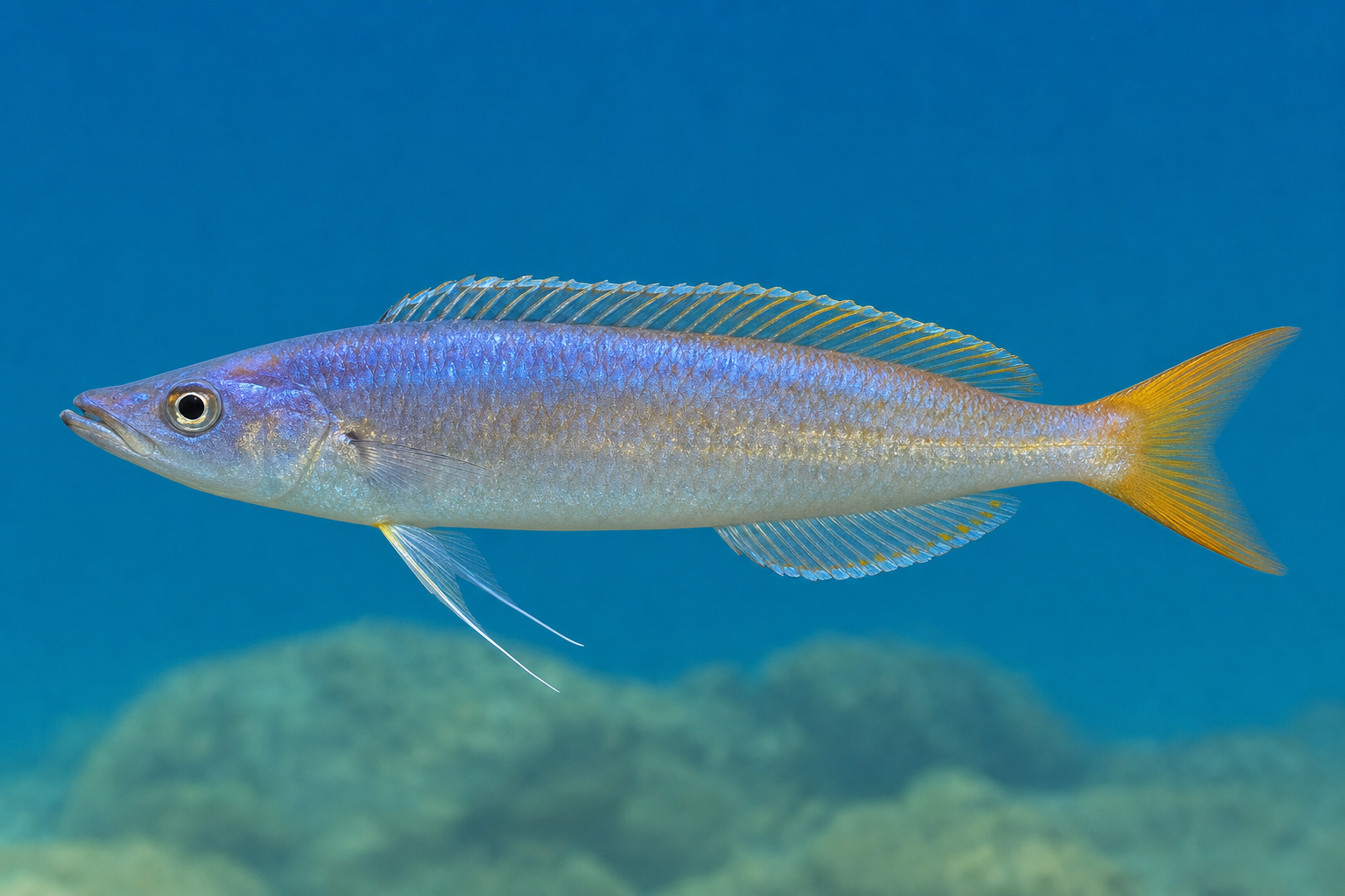 Sardine cichlid (Cyprichromis leptosoma)