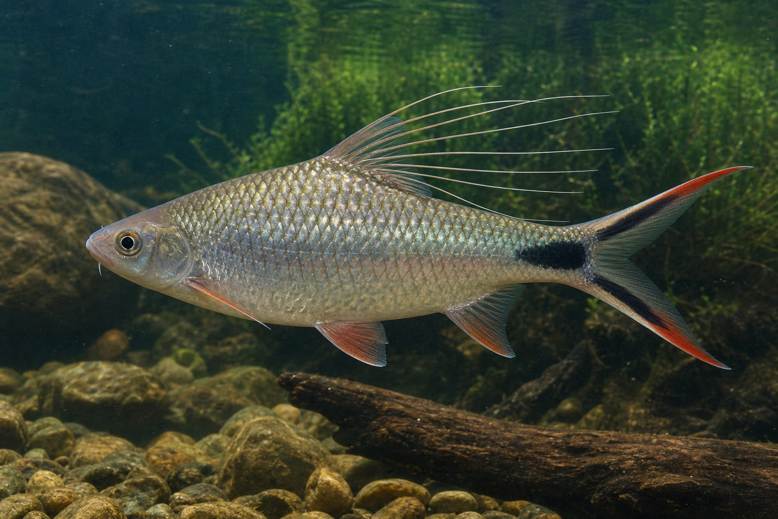 Barbus filamenteux (Dawkinsia filamentosa)