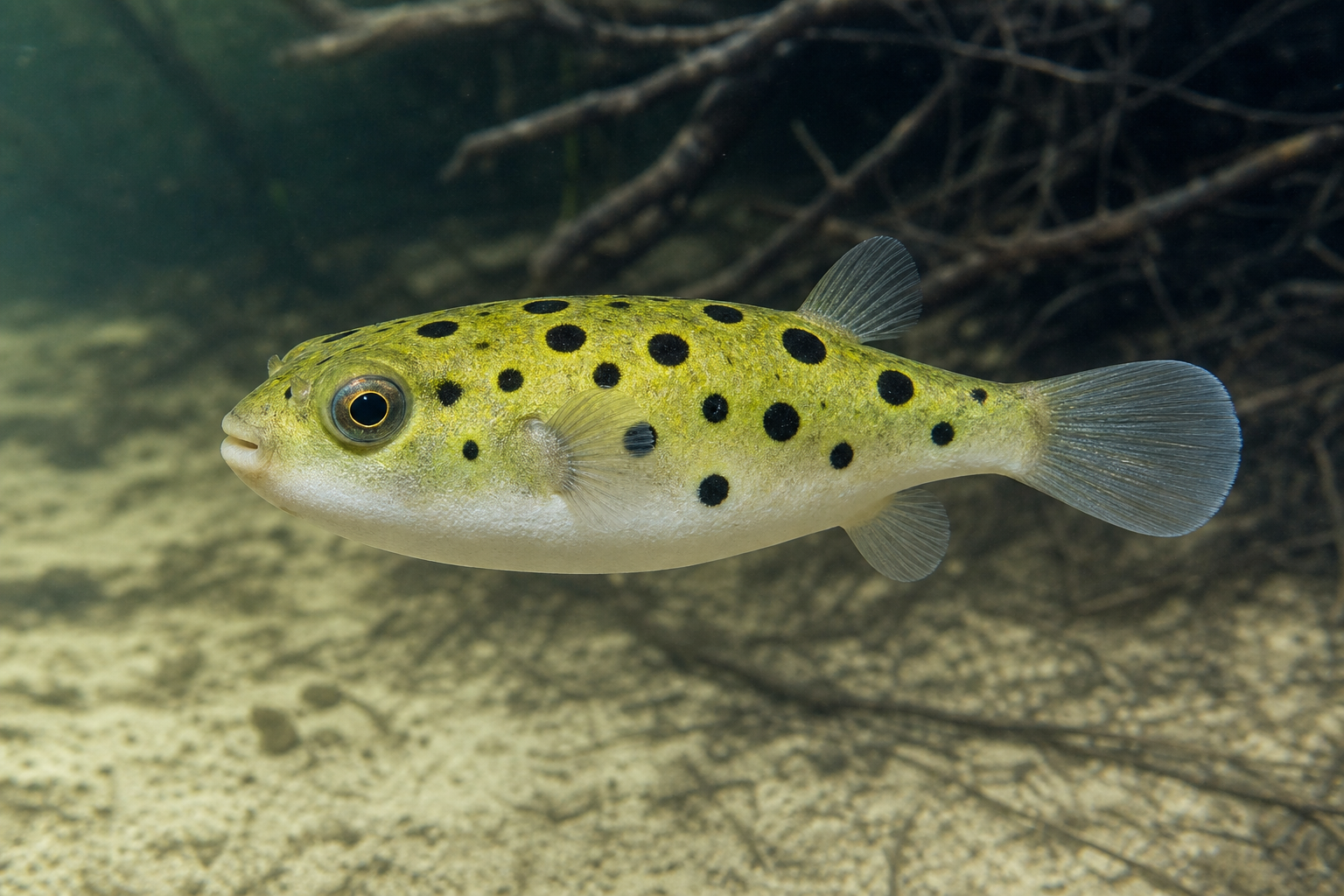 Grünfleck-Kugelfisch