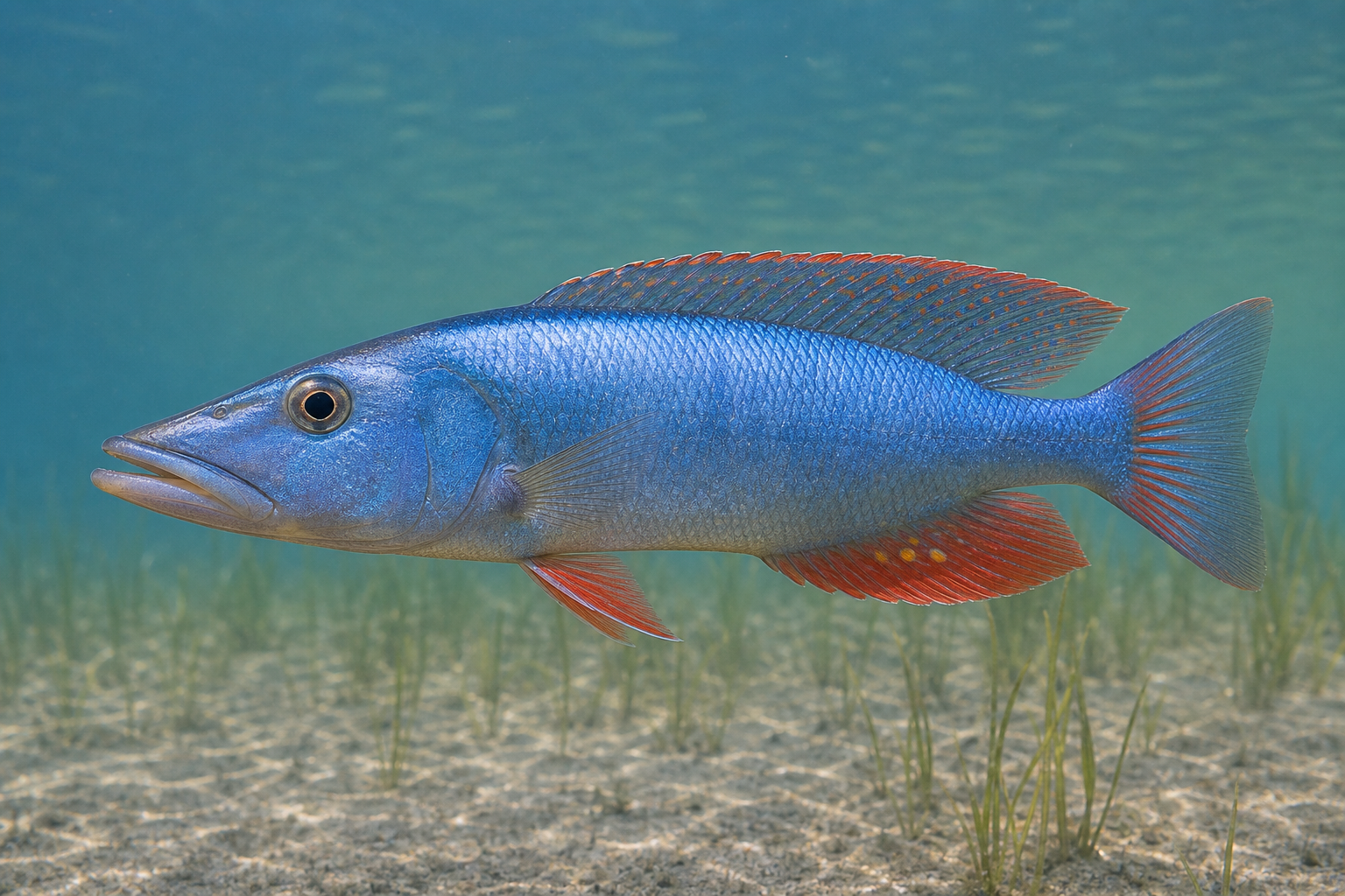 Malawi eyebiter (Dimidiochromis compressiceps)