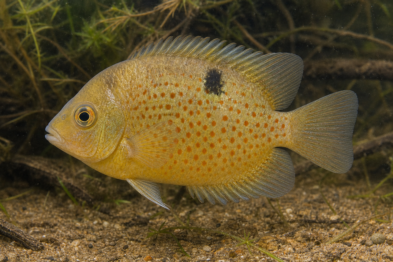 Orangechromide (Etroplus maculatus)