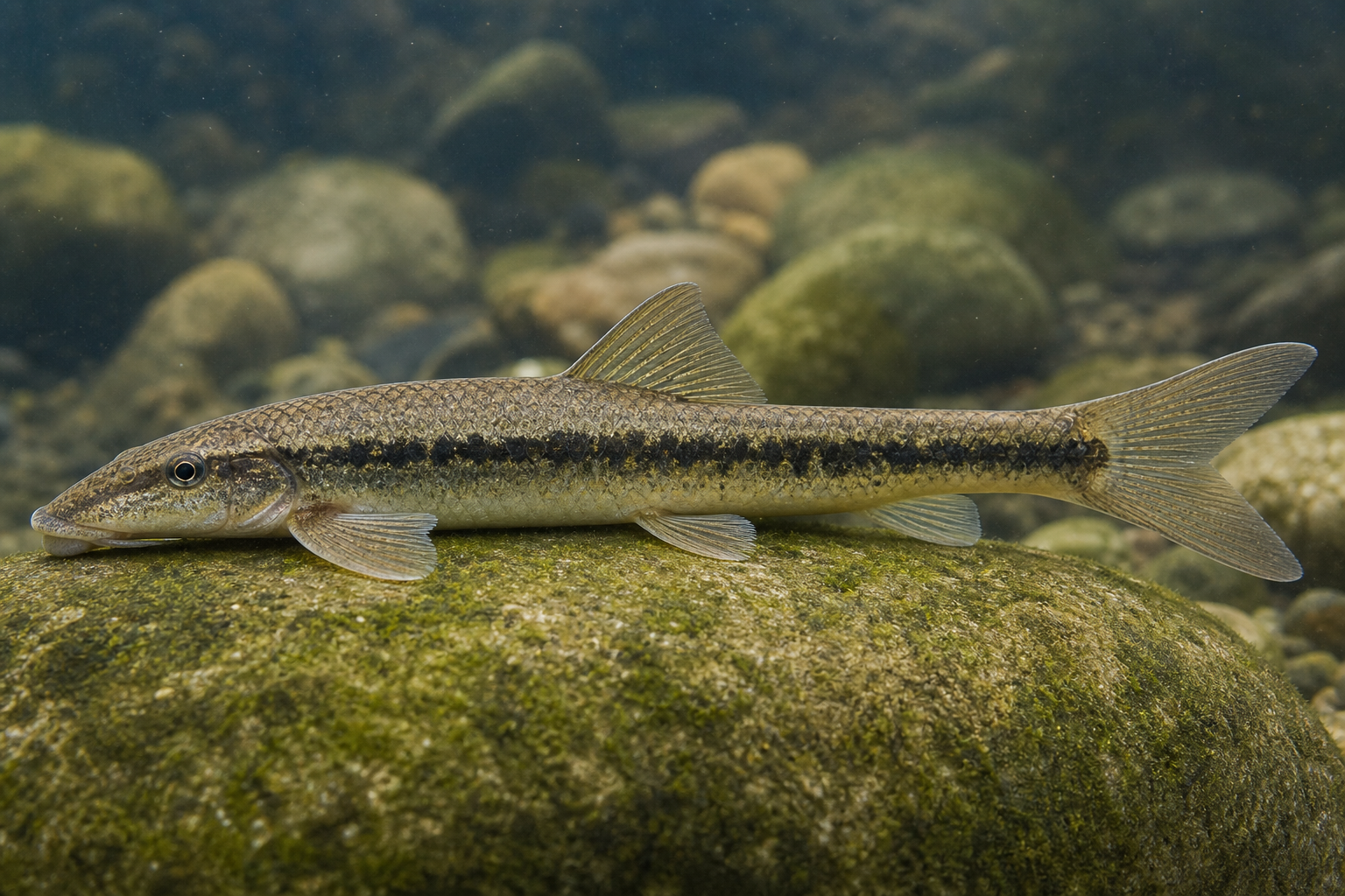 Chinese algae eater (Gyrinocheilus aymonieri)