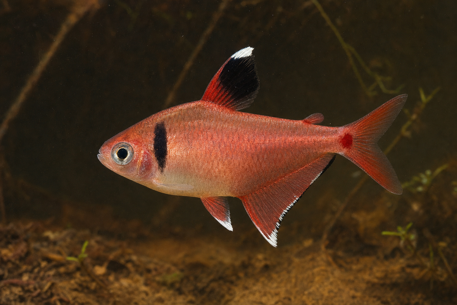 Ornate tetra (Hyphessobrycon bentosi)
