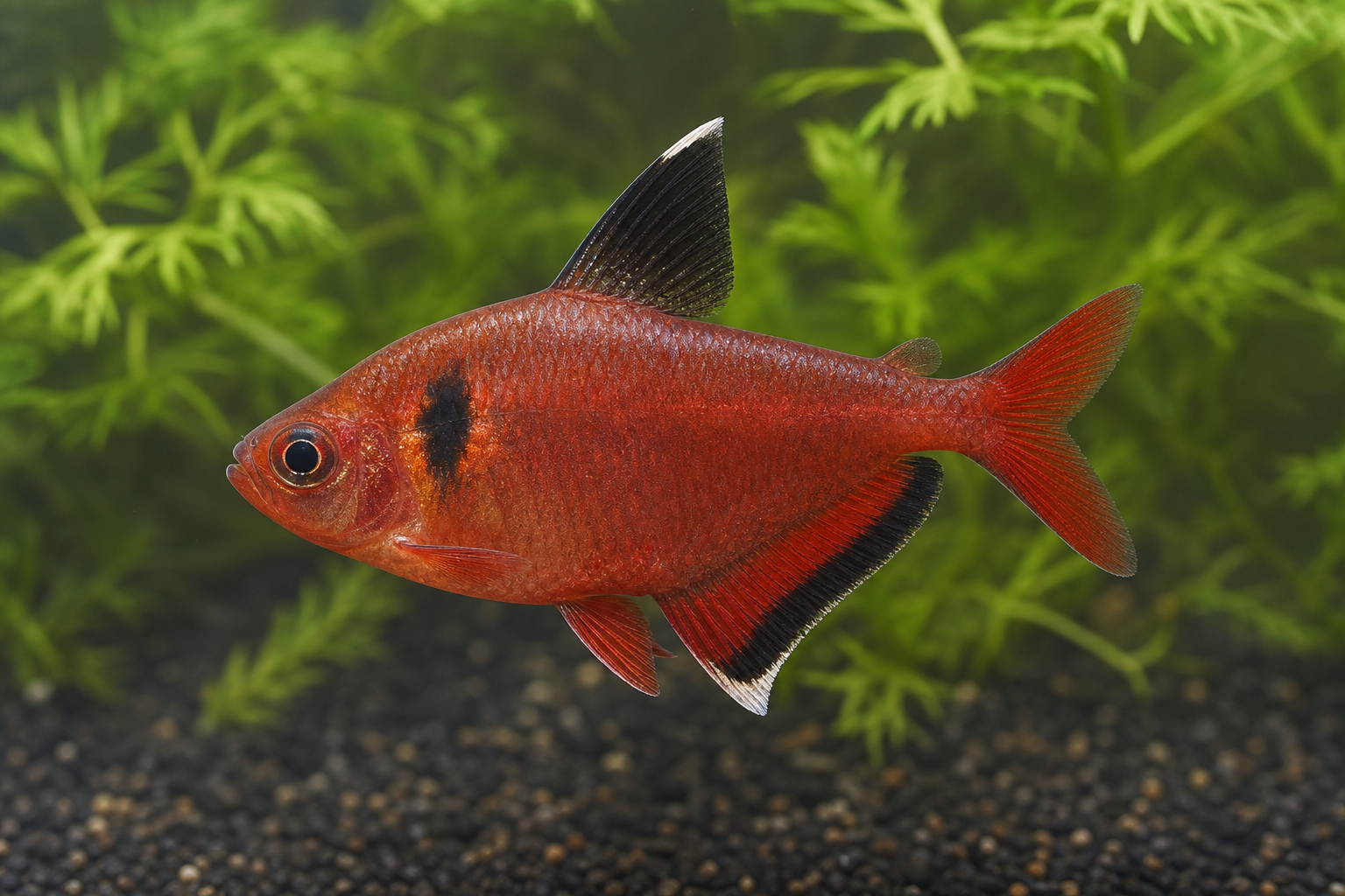 Tetra-serpae (Hyphessobrycon eques)