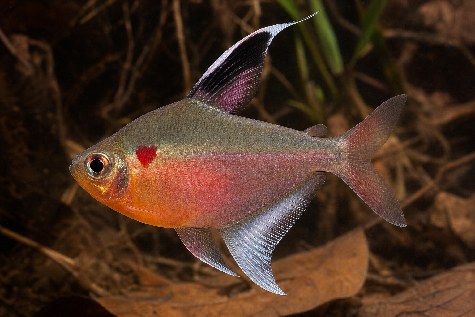 Bleeding heart tetra