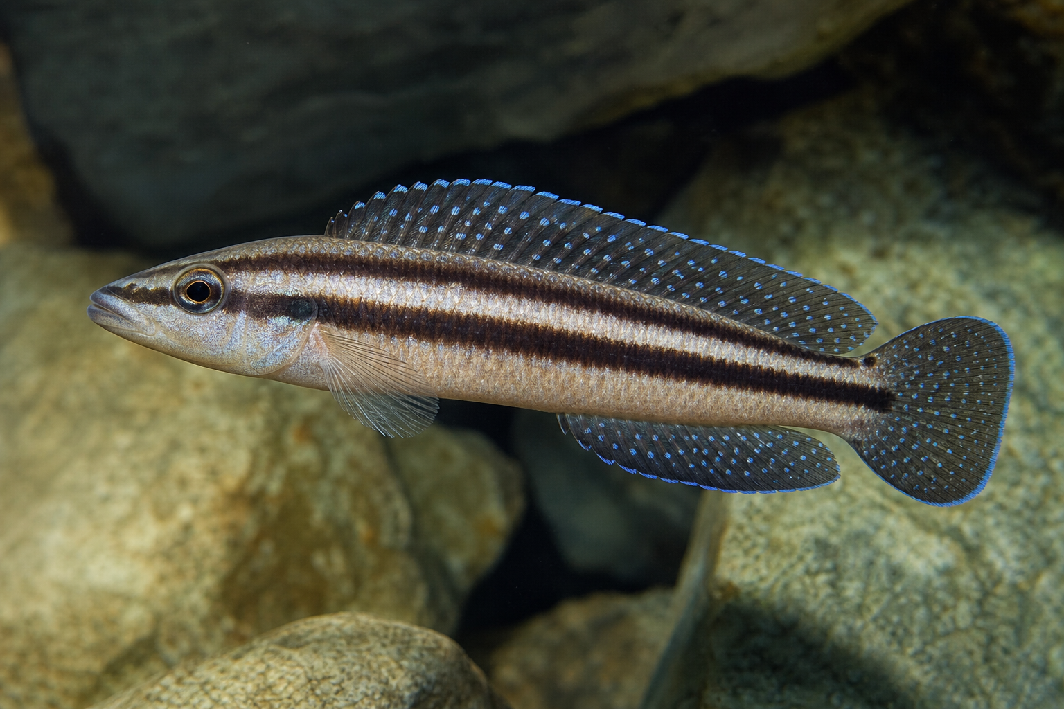 Naskalnik Dickfelda (Julidochromis dickfeldi)