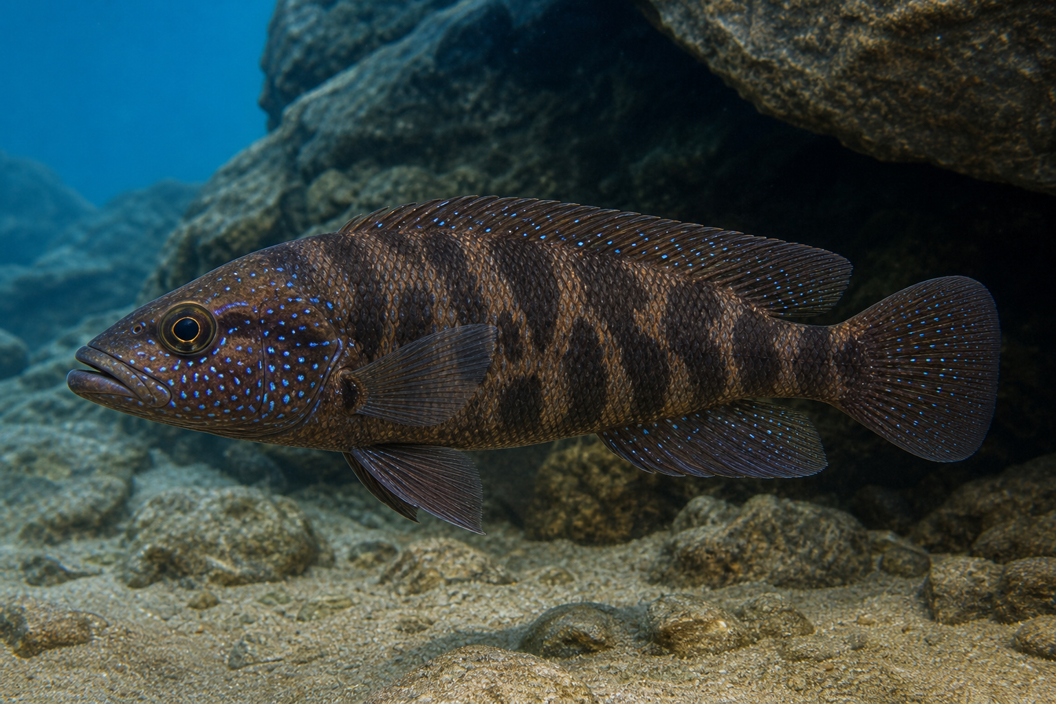 Nkambae-cichlide (Lepidiolamprologus nkambae)