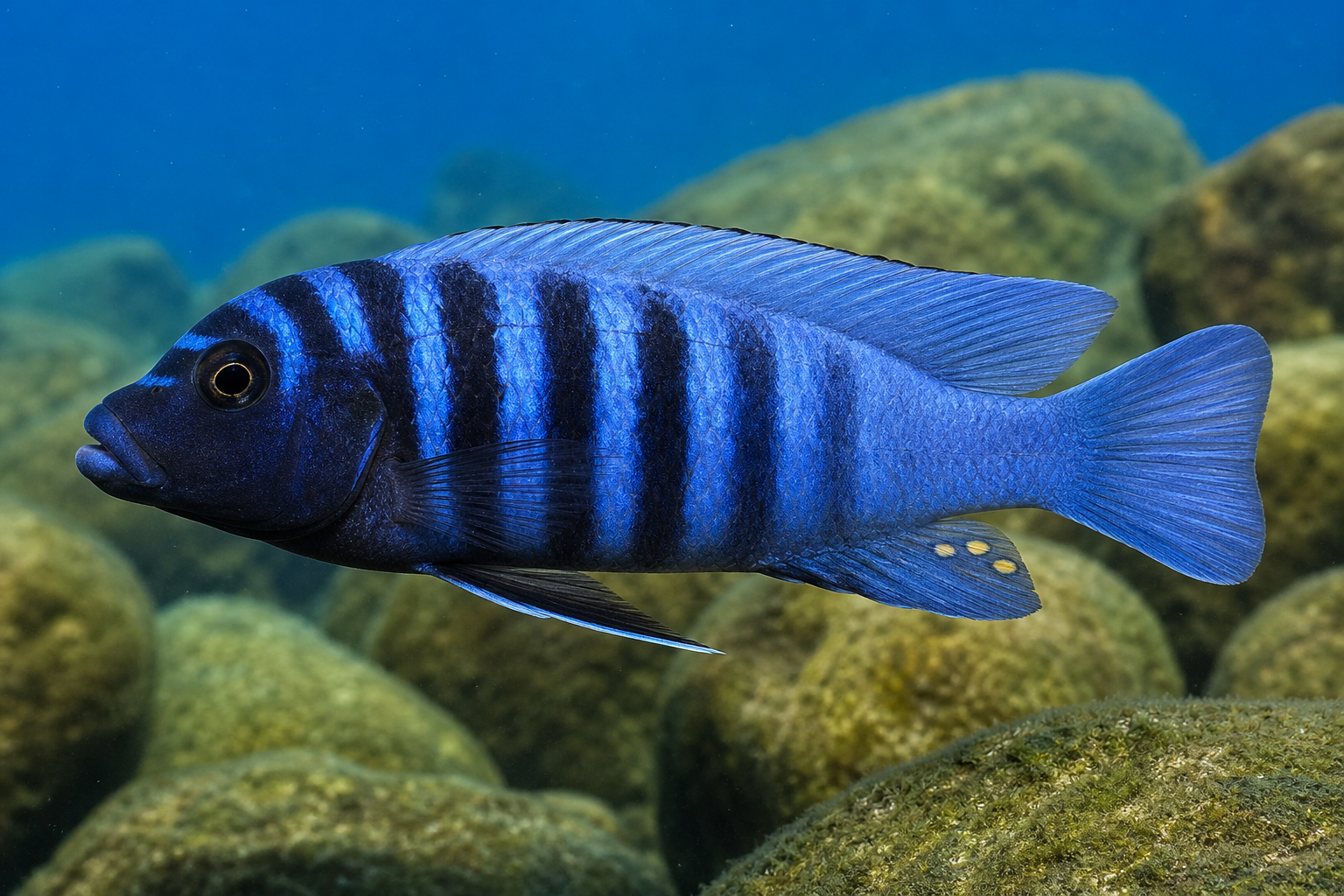 Zebra mbuna (Maylandia zebra)