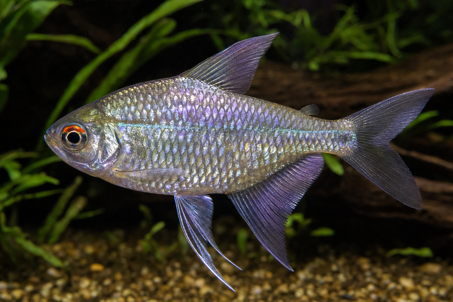 Diamantsalmler (Moenkhausia pittieri)