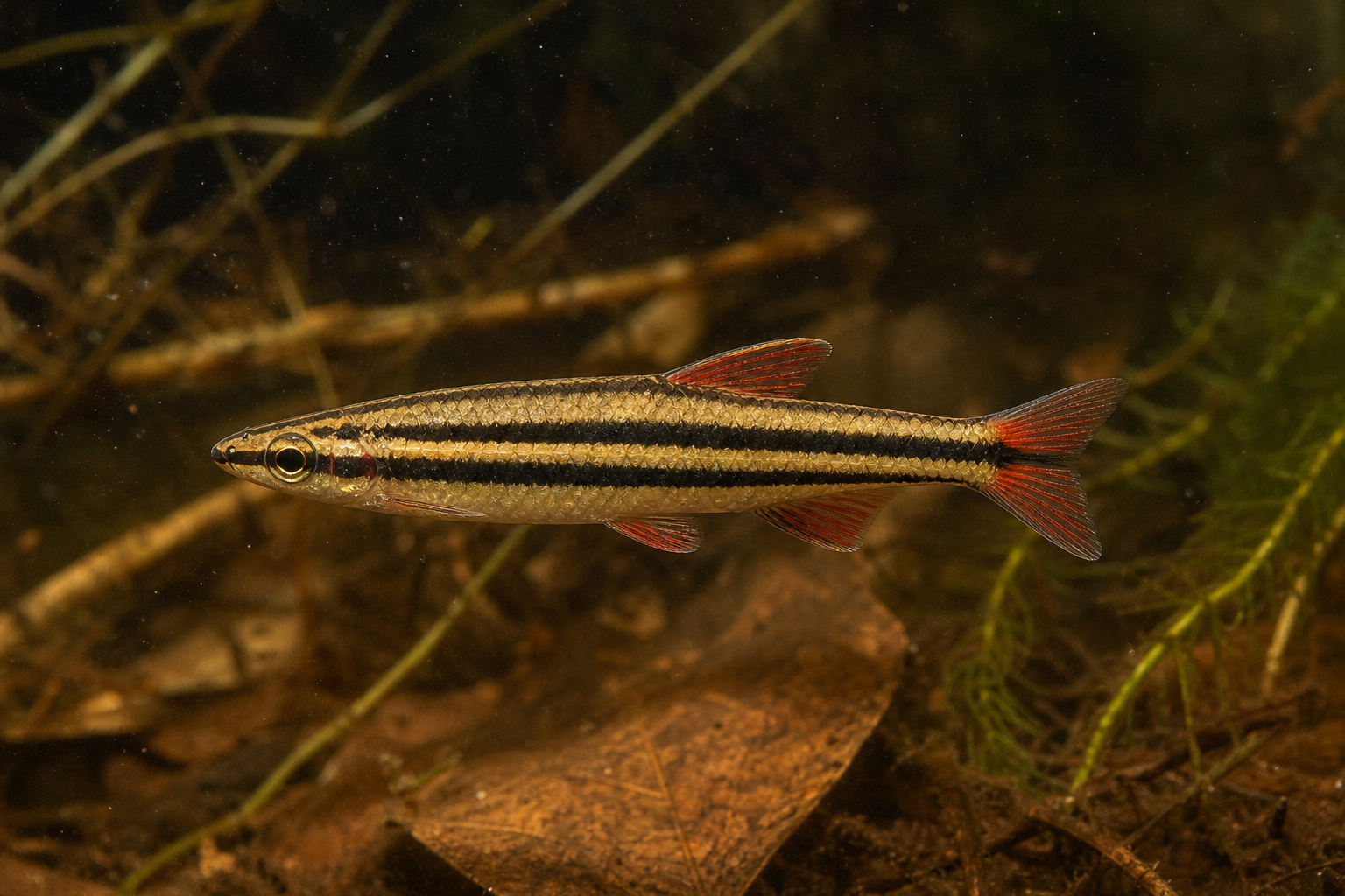 Zwergziersalmler (Nannostomus marginatus)