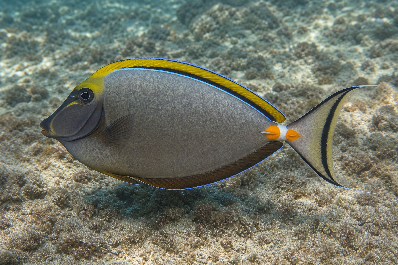 Eleganter Nasendoktorfisch (Naso elegans)
