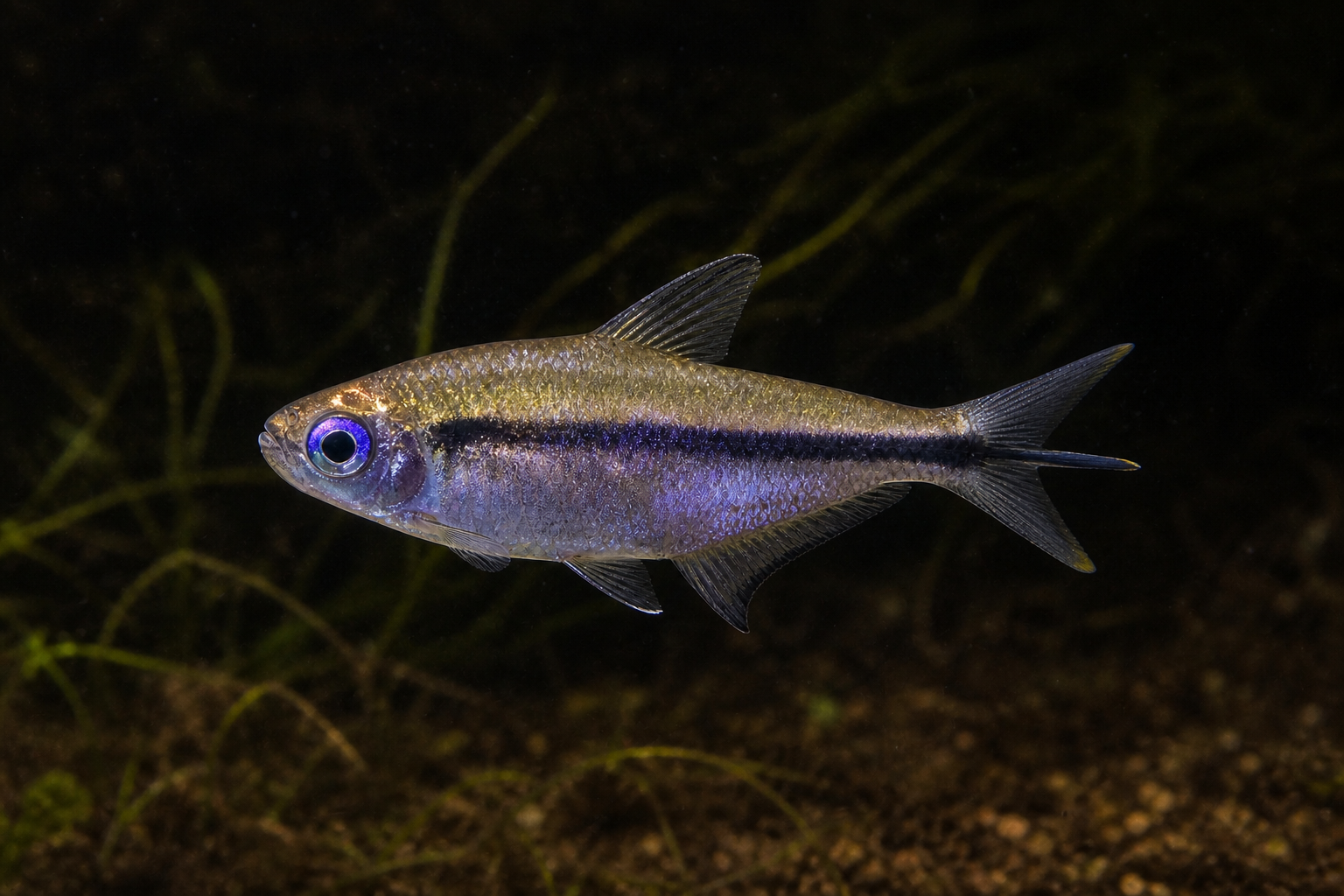 Emperor tetra (Nematobrycon palmeri)