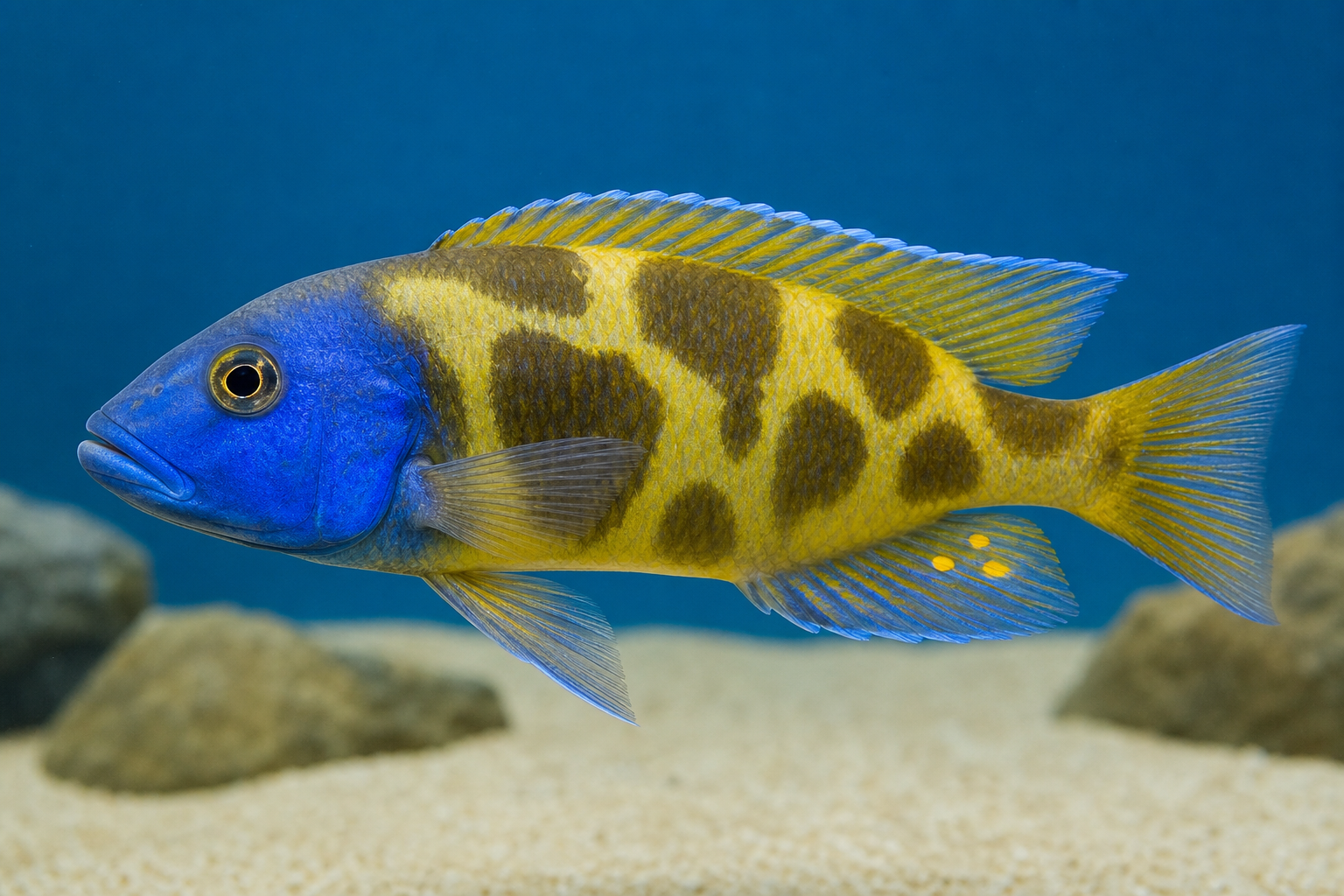 Cíclido venustus (Nimbochromis venustus)