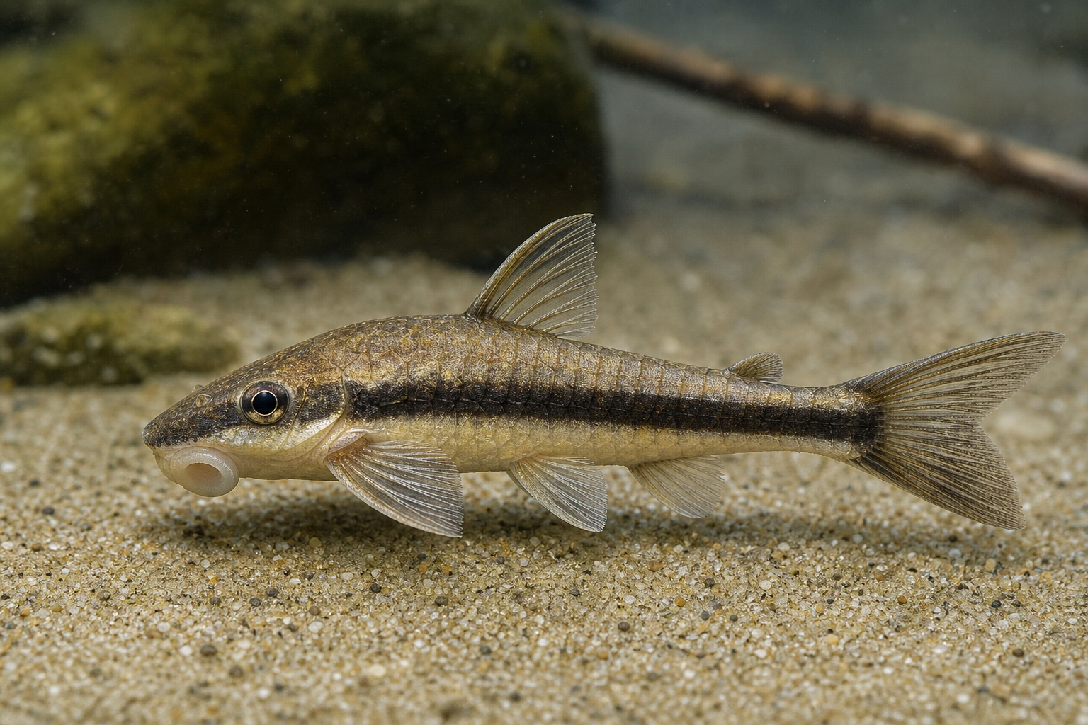 Otocinclo (Otocinclus vittatus)