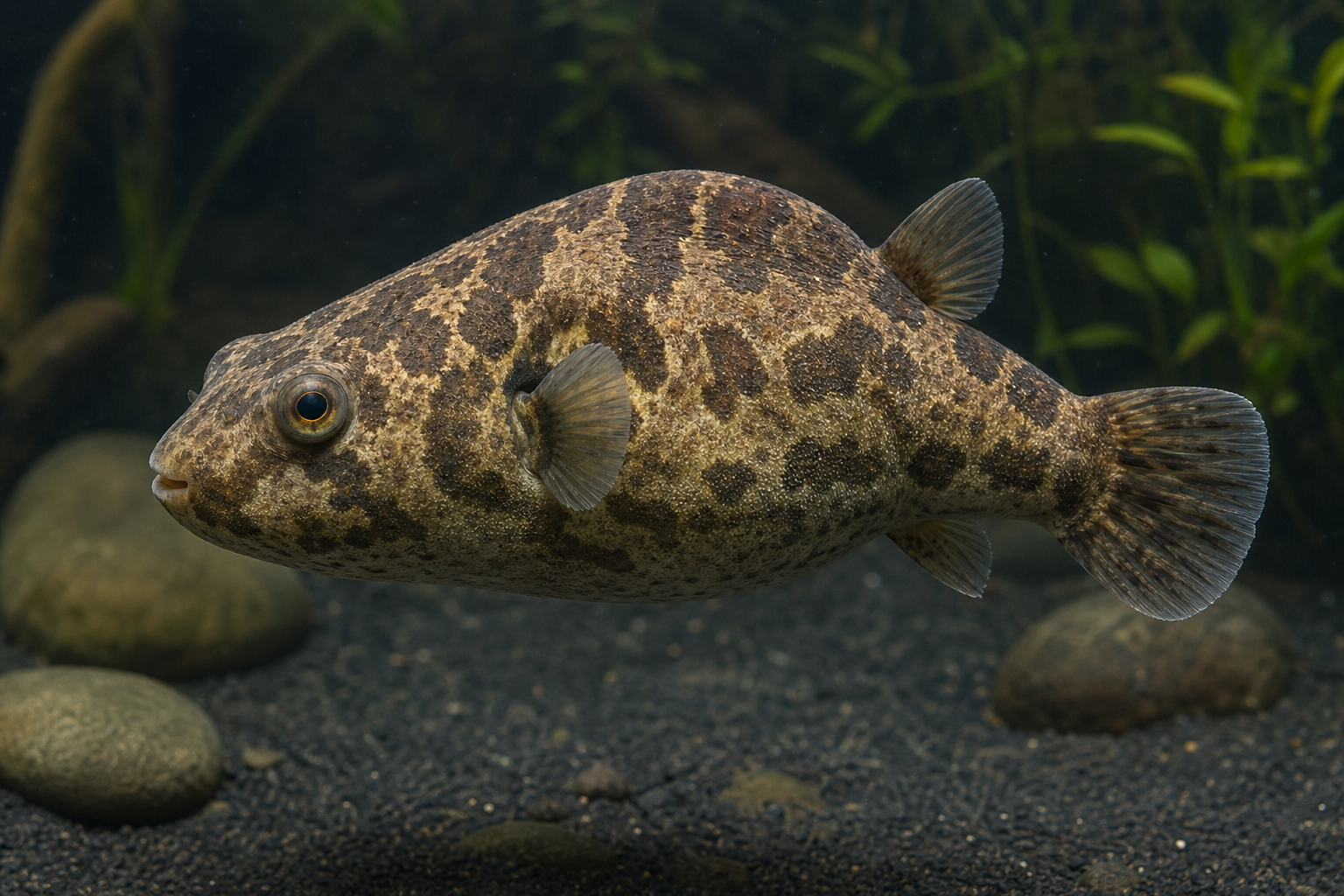 Tétraodon de Palembang (Pao palembangensis)