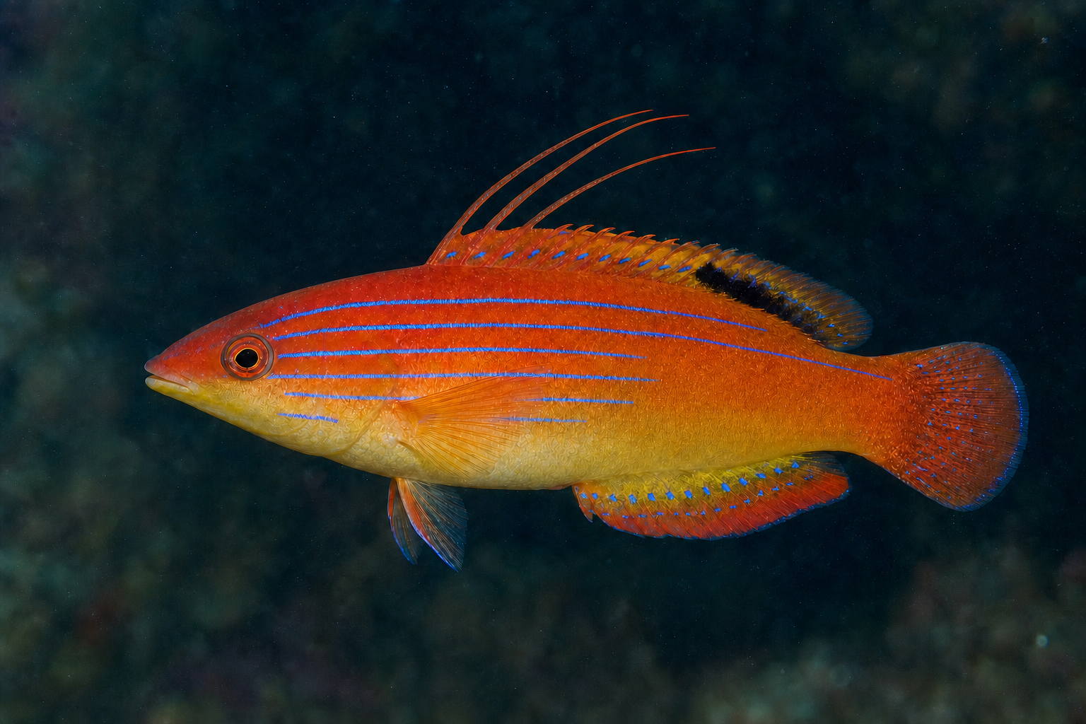 Lábrido destello de Carpenter (Paracheilinus carpenteri)