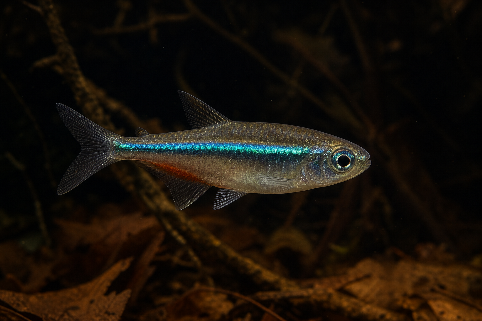 Tetra neon verde (Paracheirodon simulans)