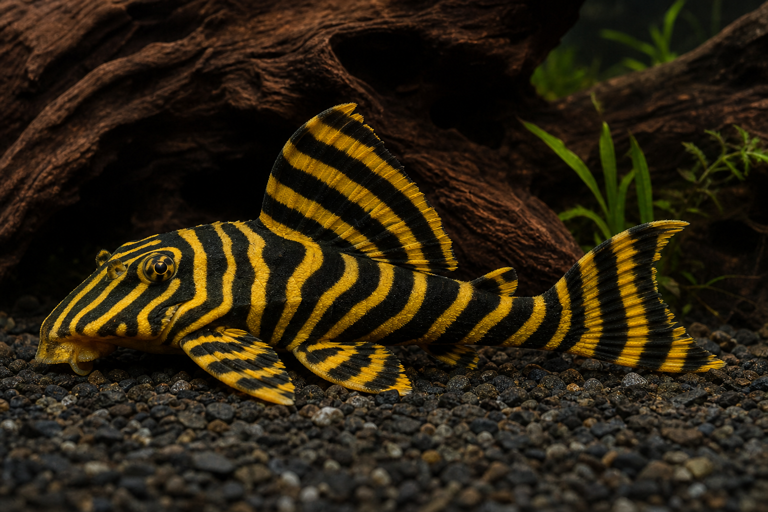Imperialer Tiger-Harnischwels (L134) (Peckoltia compta)