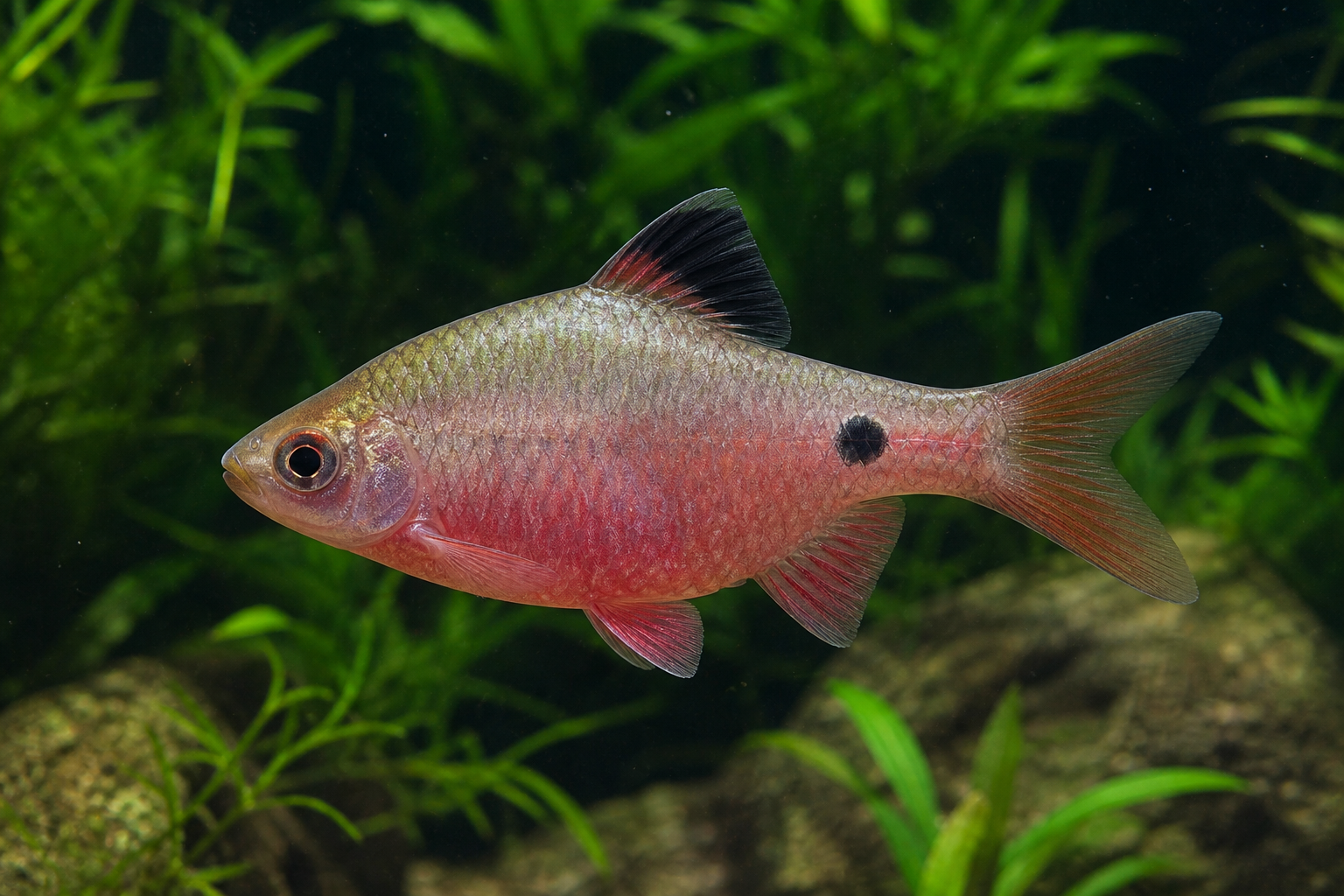 Barbus rosé (Pethia conchonius)