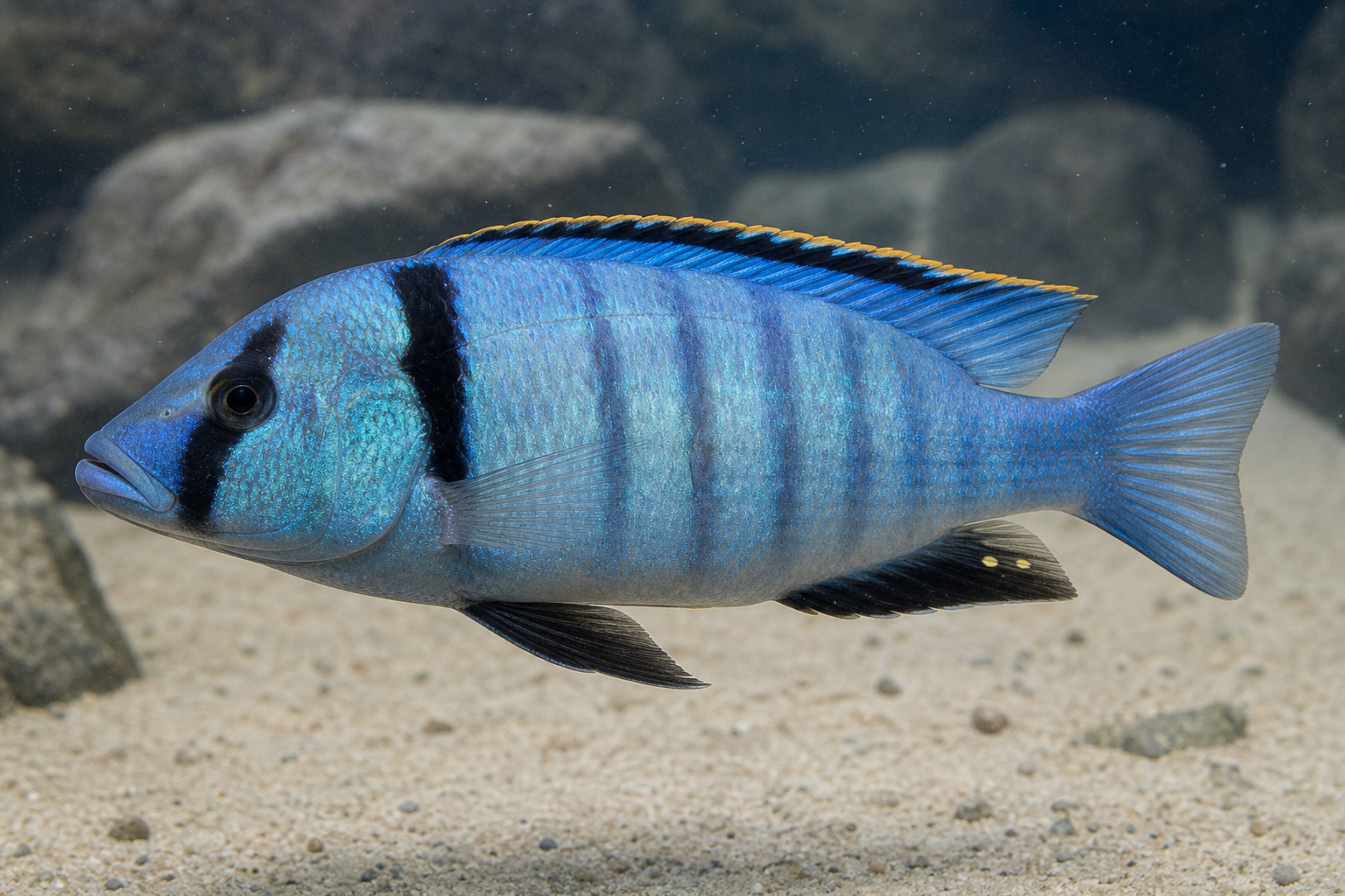 Tiefwasser-Haplochromis (Placidochromis electra)