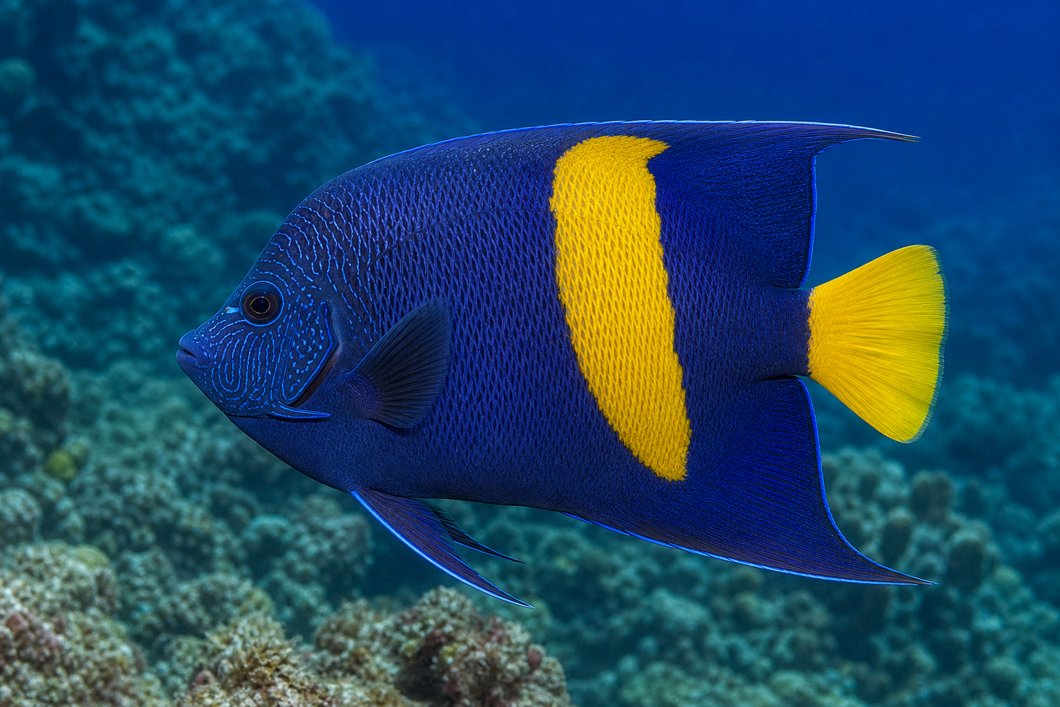 Arabian angelfish