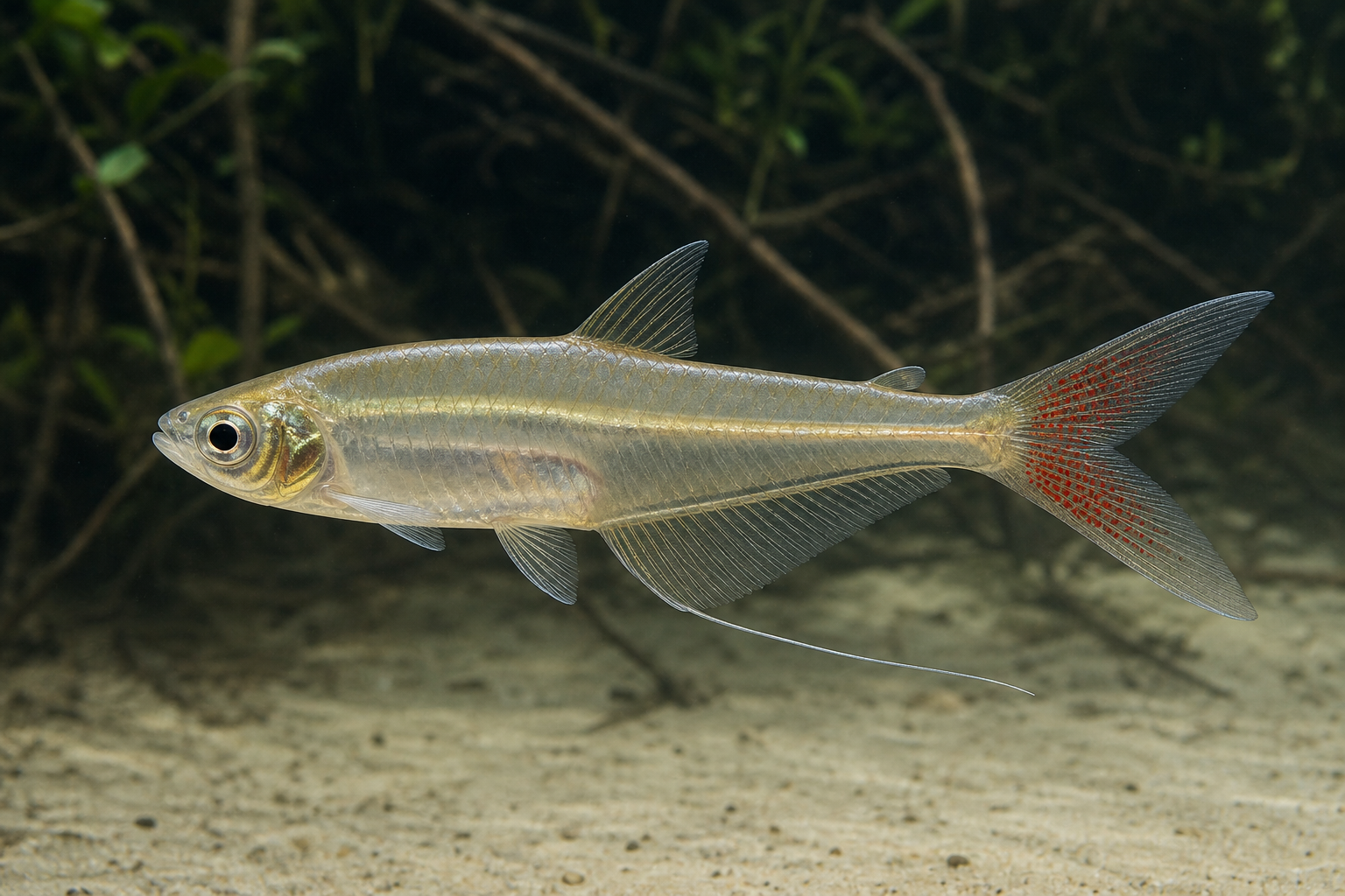 Glass bloodfin tetra