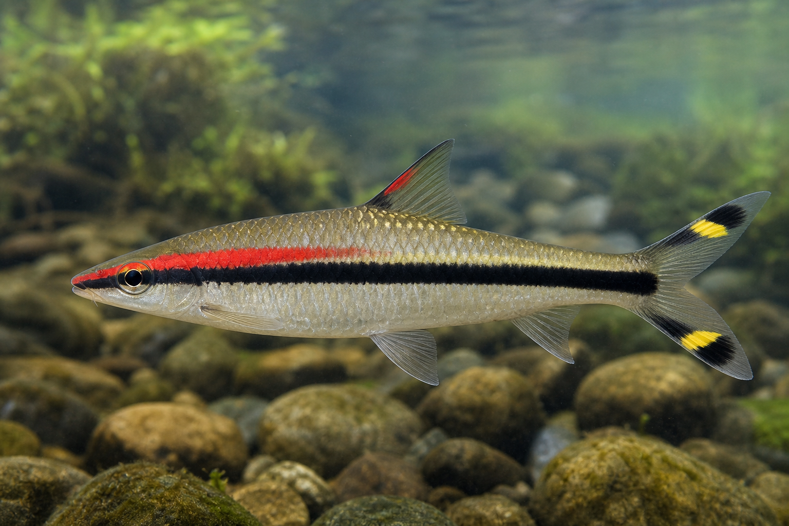 Brzanka Denisona (Sahyadria denisonii)