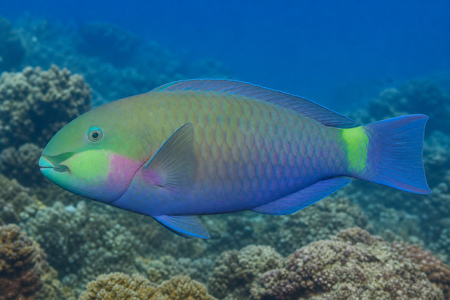 Quoy's parrotfish (Scarus quoyi)