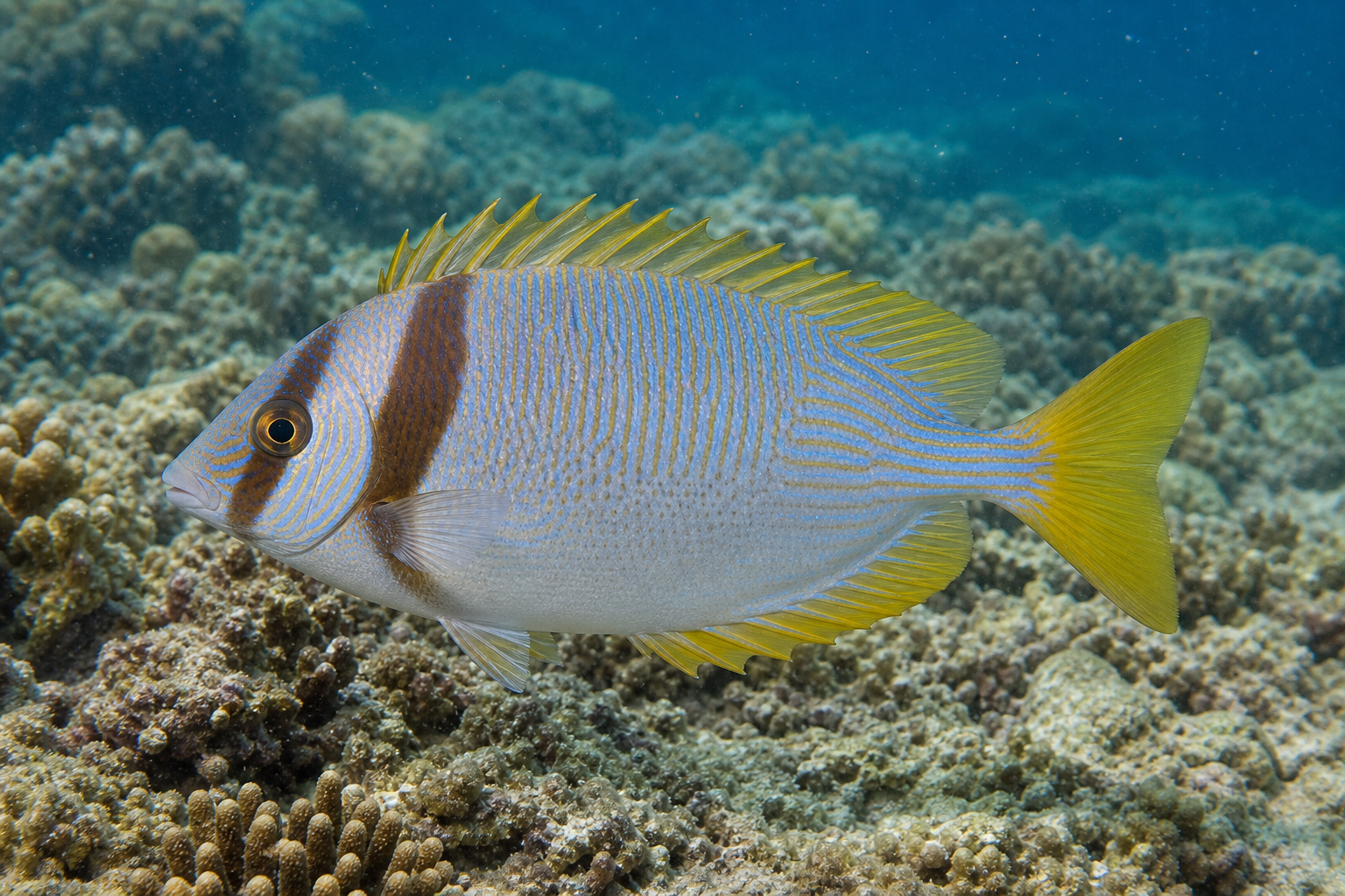 Barred rabbitfish