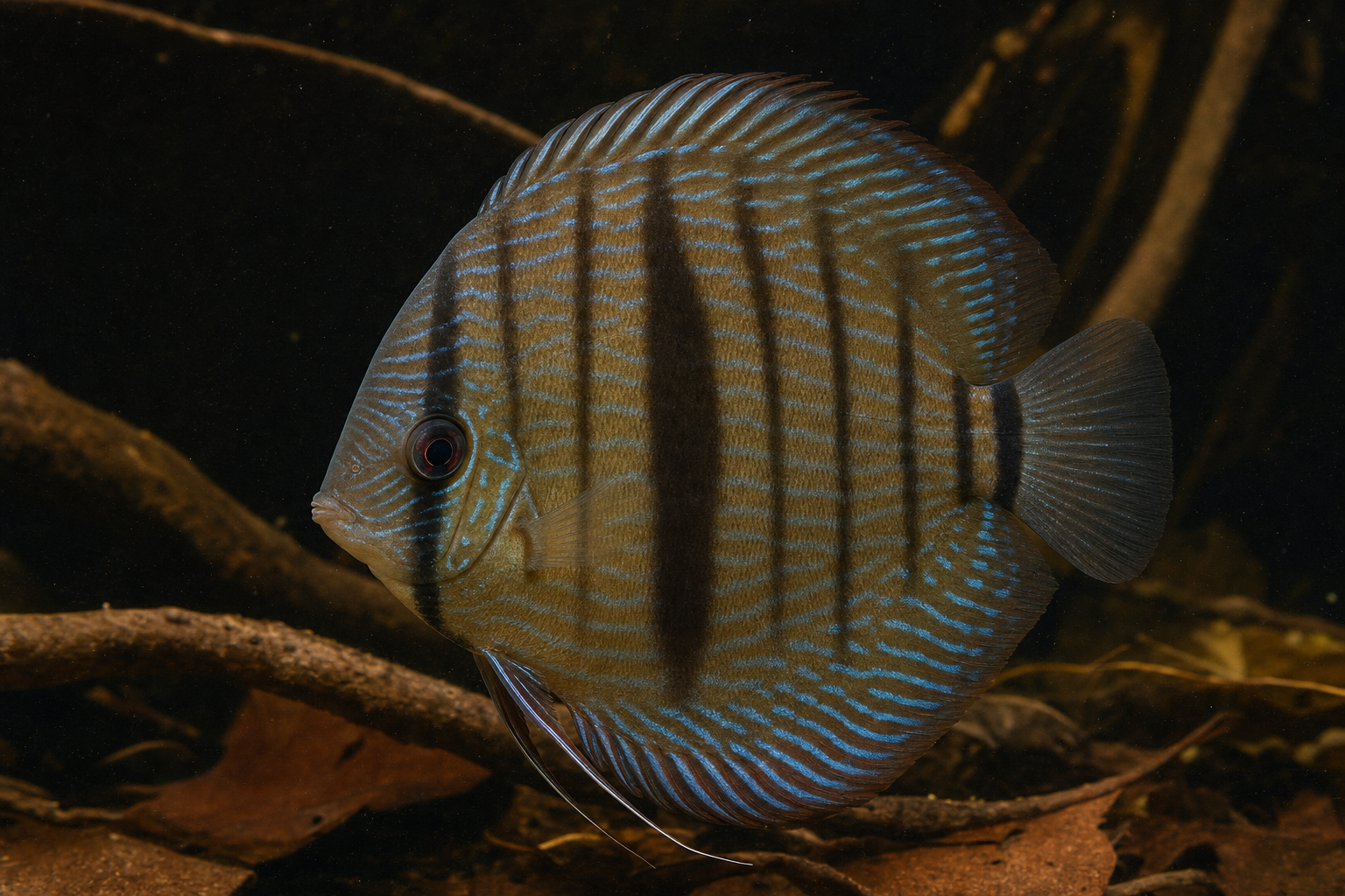 Paletka Heckela (Symphysodon discus)