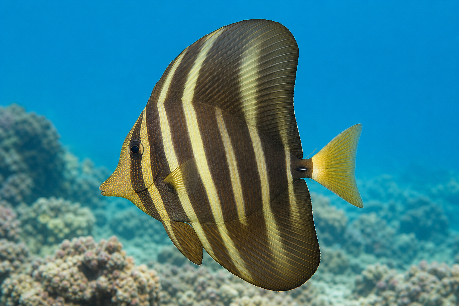 Sailfin tang (Zebrasoma velifer)